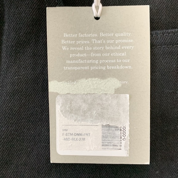 Everlane Black Mid-Rise Skinny Jean - Picture 13 of 15